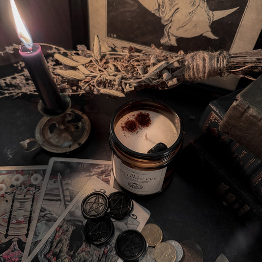 All Hallows' Eve Spell Candle