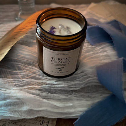 Throat Chakra Spell Candle