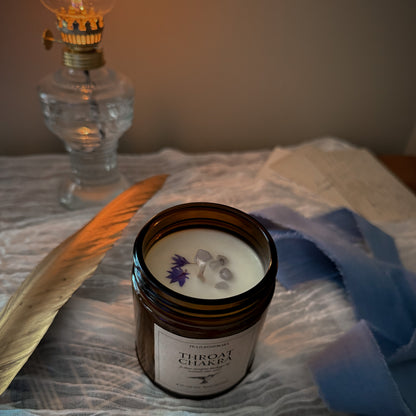 Throat Chakra Spell Candle