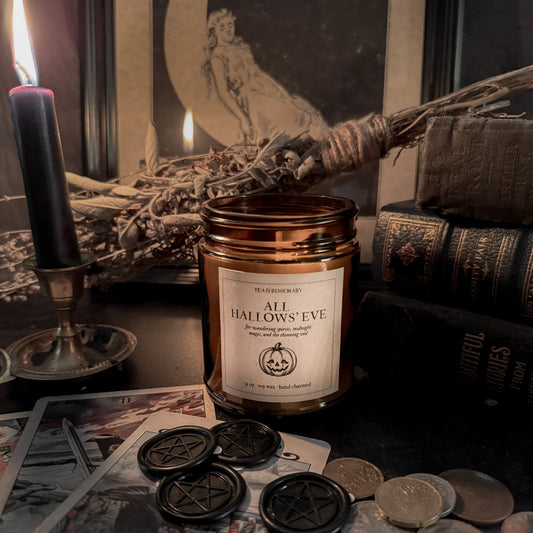 All Hallows' Eve Spell Candle