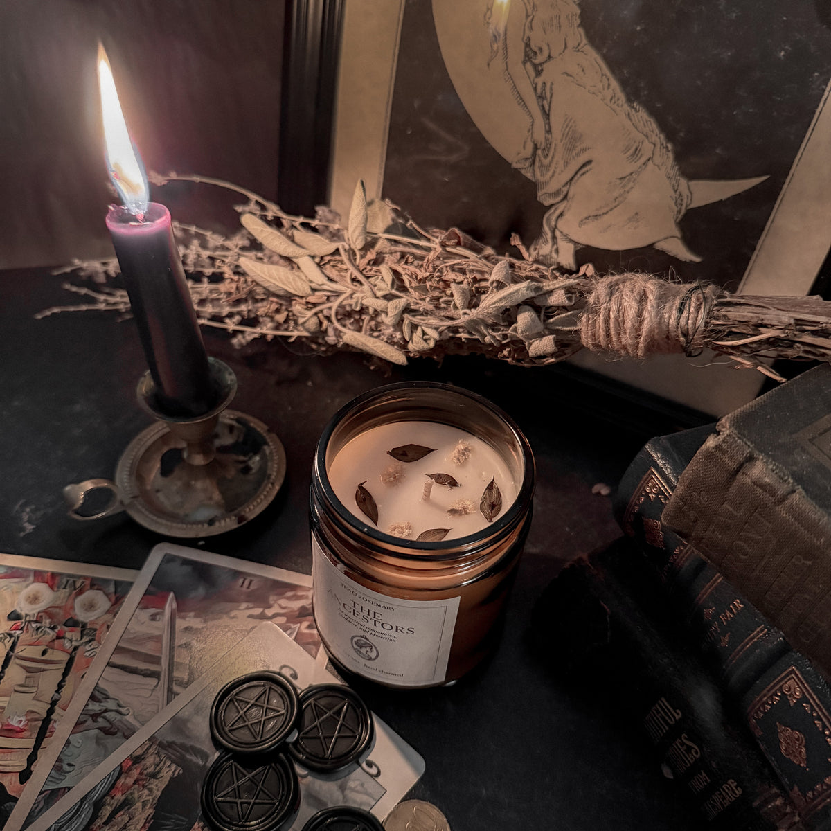 The Ancestors Spell Candle