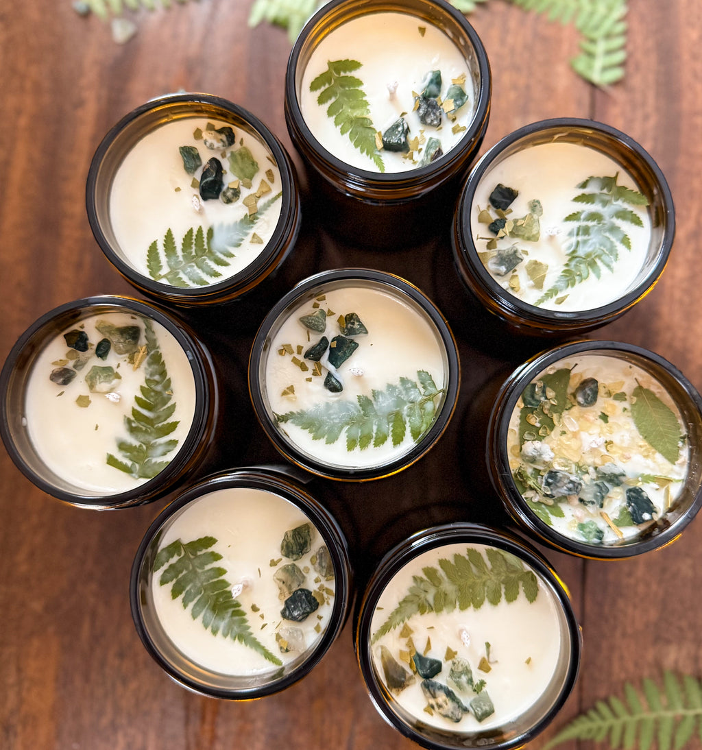 Hand-Charmed Abundance Candle (March Batch)