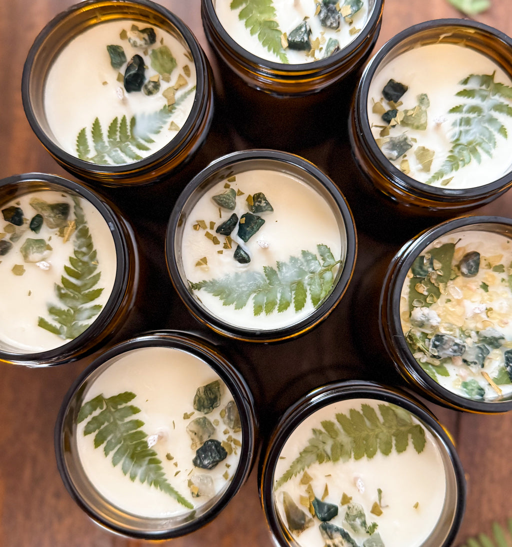 Hand-Charmed Abundance Candle (March Batch)